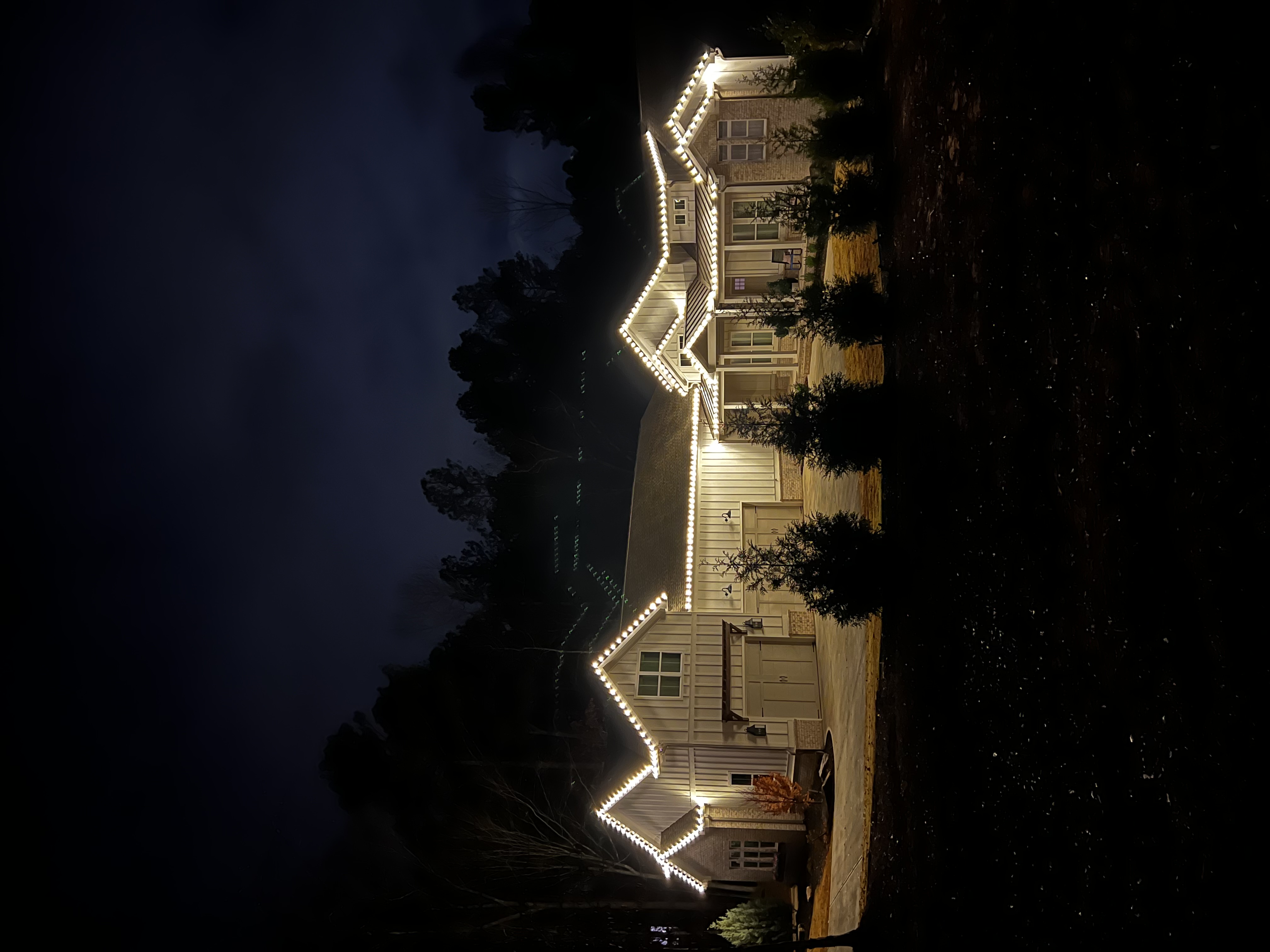 Brightening Jefferson, GA: Custom Christmas Lights on a Spectacular Custom Home In Jefferson, GA